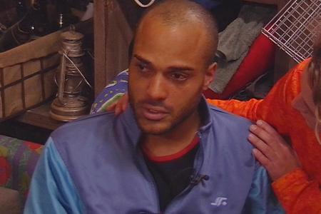 David Odonkor war nach dem Live-Duell im Kopfrechnen schwer gerührt