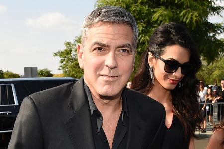 George und Amal Clooney bei der Premiere von 