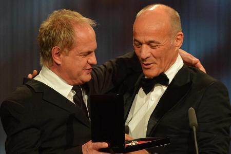 Enge Freunde: Uwe Ochsenknecht und Heiner Lauterbach beim Semperopernball 2013