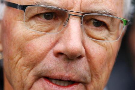 Fußball-Funktionär Franz Beckenbauer trauert um seinen Sohn