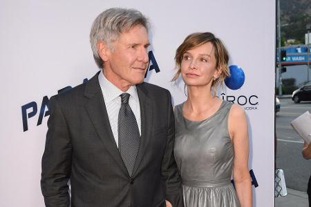 Calista Flcokhart war in großer Sorge um ihren Mann Harrison Ford