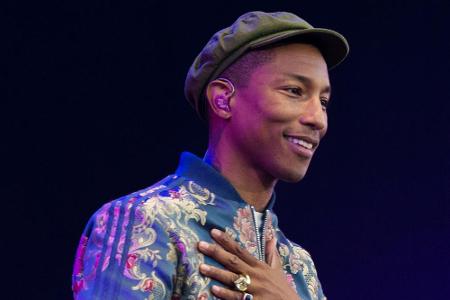 Pharrell Williams beim Isle of Wight Festival in Großbritannien
