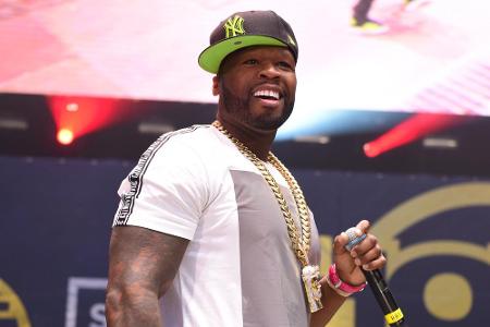 50 Cent bei einem Auftritt im Juni in New Jersey