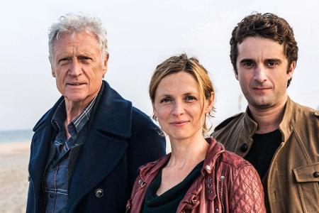 Theo Clüver (l.) ermittelt mit seinen Kollegen Ina Behrendsen und Hinnerk Feldmann