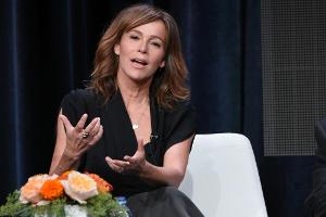 "Dirty Dancing"-Star Jennifer Grey auf der Pressekonferenz zur Amazon-Prime-Serie "Red Oak"