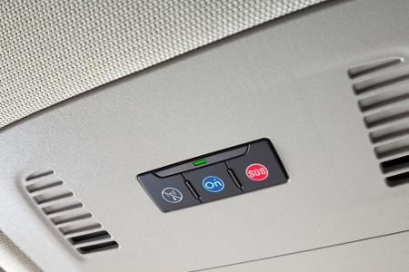 Die drei Tasten des Notfall- und Service-Assistentsystems