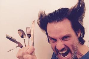 Jim Carrey kann als Wolverine durchaus mit Hugh Jackman mithalten