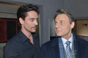 "Gute Zeiten, schlechte Zeiten": David (r.) und Gerner geraten aneinander