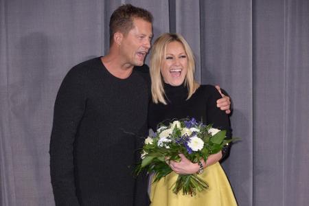 Helene Fischer und Til Schweiger sind am Freitag gemeinsam im 