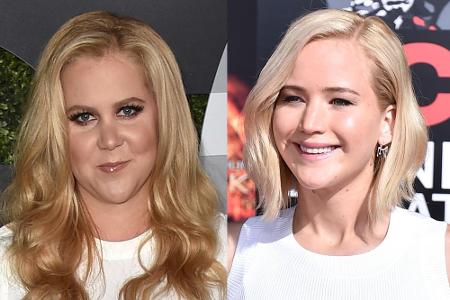 Werden wir Amy Schumer (links) und Jennifer Lawrence (rechts) bald im Partnerlook sehen?