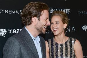 Bradley Cooper und Jennifer Lawrence bei einem Screening von "Serena" in New York