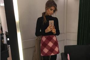 Cathy Hummels beweist ihren Modegeschmack