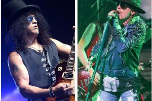 Stehen Slash (l.) und Axl Rose bald wieder gemeinsam auf der Bühne?