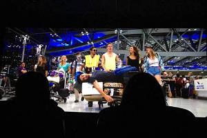 Elyas M'Barek im Kino bei "Fack ju Goethe 2"