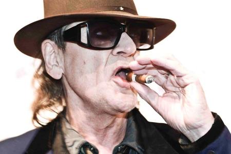 Die Täter haben neun Bilder des Musikers Udo Lindenberg gestohlen