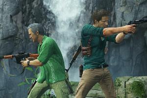 Sully (links) und Nathan Drake im neuen "Uncharted 4: A Thief's End"