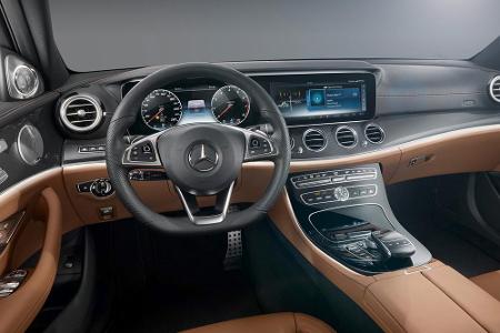 Neue E-Klasse: Doppel-S im Design, Doppel-Display für die Funktionalität