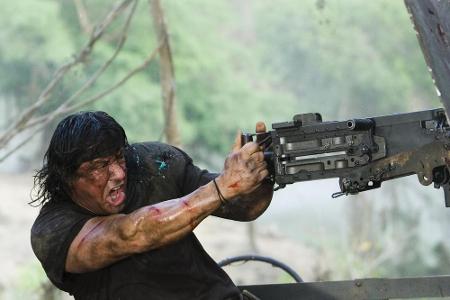 Sylvester Stallone im letzten Rambo-Kinofilm 