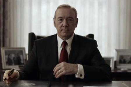 Kevin Spacey alias Frank Underwood im ersten Trailer zur neuen 