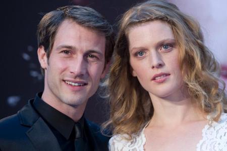 Der Schauspieler David Rott und seine Frau Elena