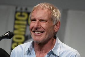 Harrison Ford, hier auf der Comic-Con in San Diego, will nicht "ausflippen, nur weil ich noch einmal Han Solo spiele"