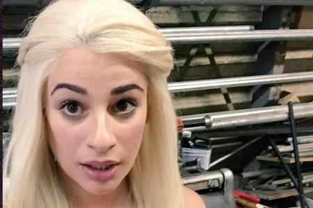 Verblüffend! Lea Michele sieht Emilia Clarkes Khaleesi aus 