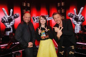 Die Coaches Smudo und Michi Beck sind stolz auf ihren Schützling: Jamie-Lee Kriewitz ist die diesjährige Siegerin bei "The V...