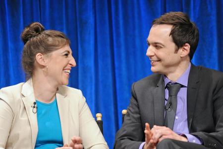 Es war ein großer Moment für Sheldon (Jim Parsons) und seine Freundin Amy (Mayim Bialik)