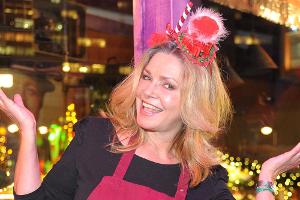 Maren Gilzer ist schon in Weihnachtsstimmung