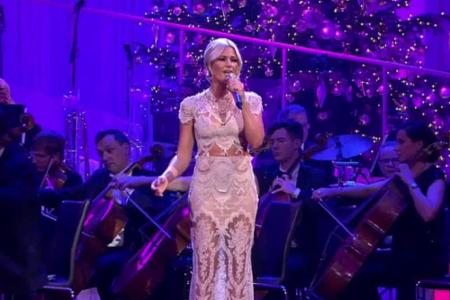 Helene Fischer bei ihrem Konzert in der Wiener Hofburg