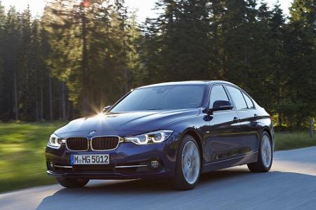 Ein wenig aufgehübscht: Der BWM 320d