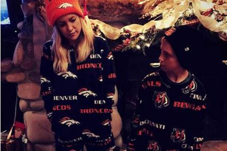 Kate Hudson und Sohn Ryder favorisieren unterschiedliche American-Football-Teams