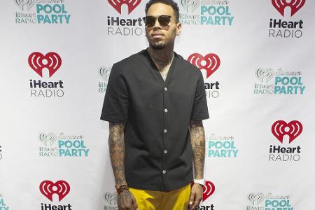 Chris Brown bei der iHeartRadio Summer Pool Party in Las Vegas