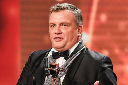 Hape Kerkeling bei der Verleihung der Goldenen Kamera im Frühjahr 2015