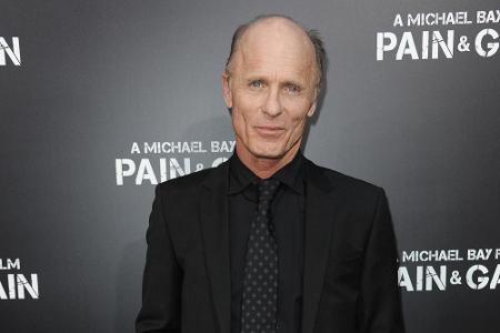 Charakterkopf Ed Harris (64) trägt seine Platte seit Jahrzehnten mit Würde.