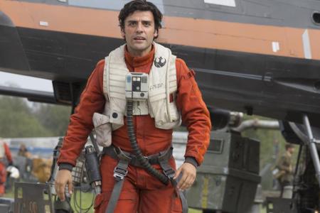 Der Dritte im Bunde ist Rebellenpilot Poe Dameron (Oscar Isaac). Auch er kämpft gegen die 