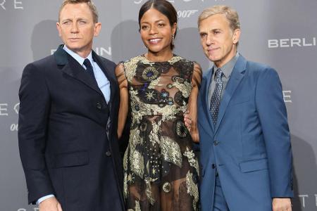 Bei der Deutschlandpremiere des neuen James-Bond-Films 
