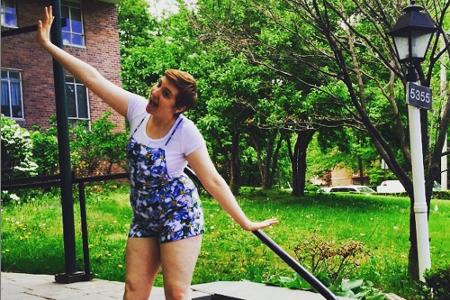 Comedian und Schauspielerin Lena Dunham (29, 