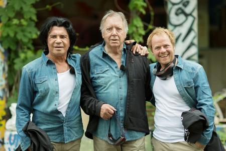 Costa Cordalis, Werner Böhm und Dustin Semmelrogge (v.l.n.r.) sind in einer streng geheimen Mission unterwegs