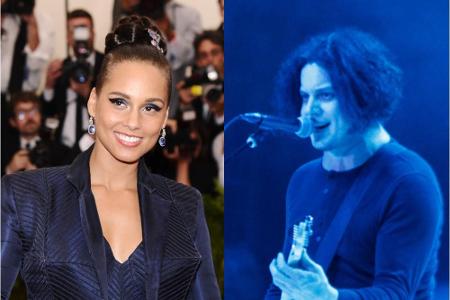 Alicia Keys und Jack White sangen 
