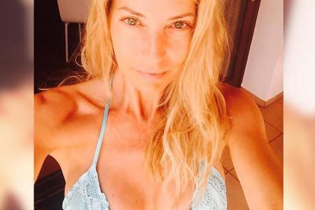 Giulia Siegel hat auch mit 40 Jahren eine Top-Bikini-Figur vorzuweisen