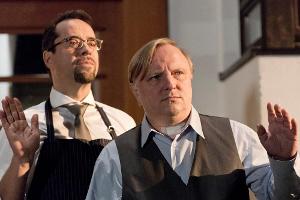 Ein Traumpaar? Kommissar Frank Thiel (Axel Prahl, r.) und Prof. Boerne (Jan Josef Liefers, l.) haben sich für den reichen Er...