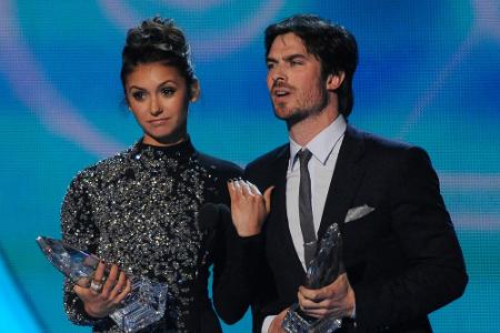 Die Stimmung zwischen Nina Dobrev und Ian Somerhalder ist trotz Trennung nicht unterkühlt