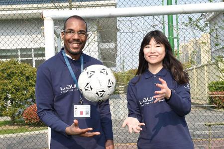 Trainer Bardowell, Teilnehmerin Shirley Xu: 