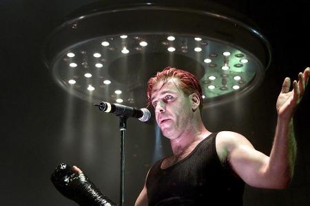 Till Lindemann als Sänger von Rammstein