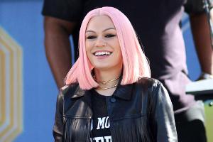 Jessie J während ihres Auftritts bei "Good Morning America" in New York