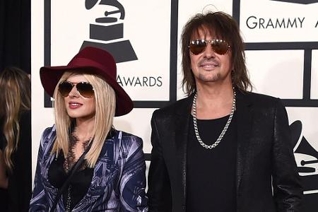 So einträchtig dürfte man Nikki Lund und Richie Sambora wohl nicht mehr zusammen sehen