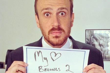 Jason Segel macht große Augen