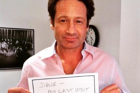 David Duchovny wird sentimental