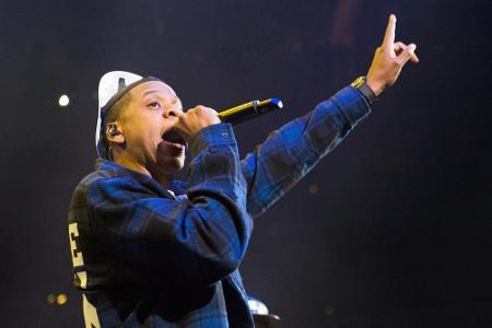 Jay Z bei einem Auftritt in Brooklyn. Jetzt rappte der Musikmogul über seinen Streaming-Dienst und die Konkurrenz